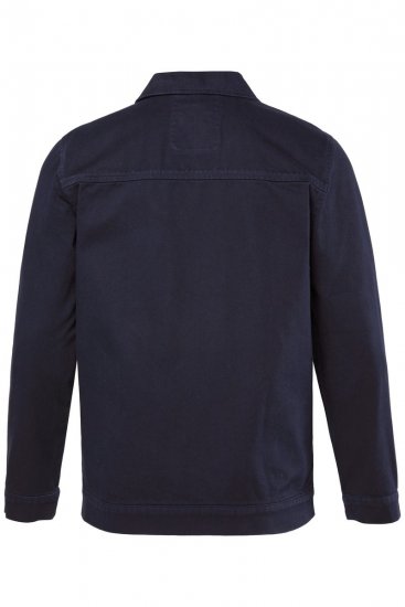 Men+ 876 Denimjakke med lynlås Mørkeblå - Jakker - Jakker i store størrelser, 2XL- 12XL