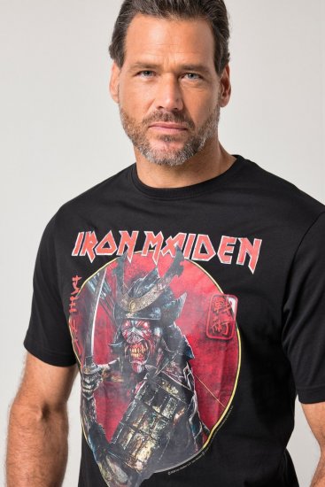 JP1880 845106 Iron Maiden Senjutsu T-shirt Sort - Band T-shirts - Band T-shirts til mænd