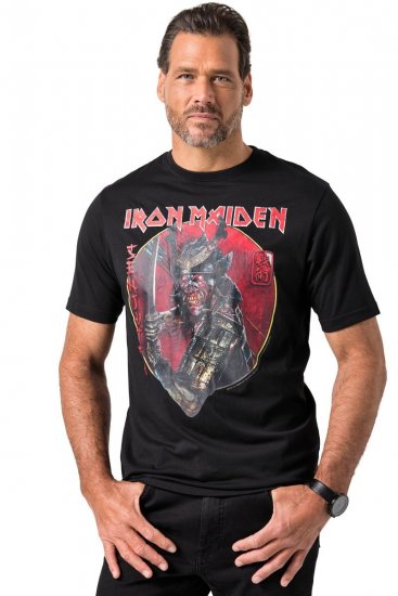 JP1880 845106 Iron Maiden Senjutsu T-shirt Sort - Band T-shirts - Band T-shirts til mænd