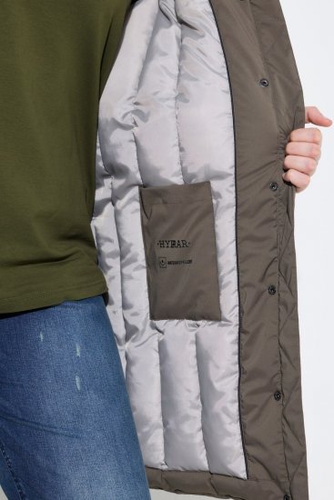 Ulla Popken 845111 Parka Mørkegrøn - Frakker - Frakker i store størrelser