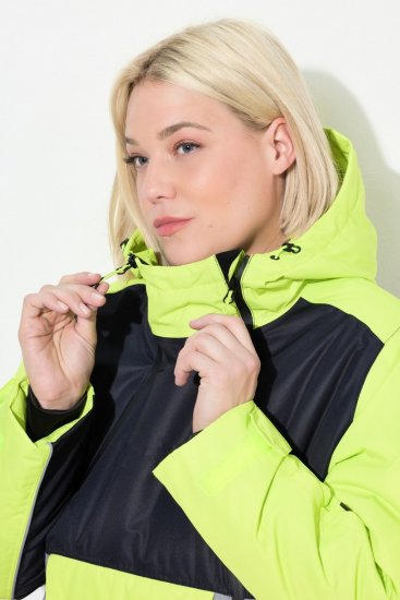 Ulla Popken 845115 Funktionsfrakke Grå - Frakker - Frakker i store størrelser