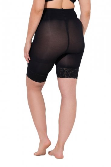 Ulla Popken 845319 Antigniv-shorts med blonde Sort - Antigniv-shorts - 