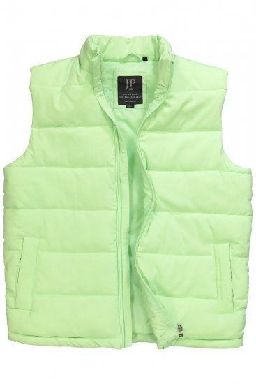 JP1880 845455 Quiltet stretchvest Pistaciegrøn - Jakker - Jakker i store størrelser, 2XL- 12XL