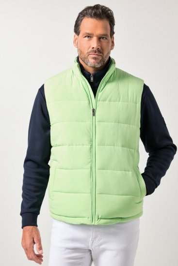 JP1880 845455 Quiltet stretchvest Pistaciegrøn - Jakker - Jakker i store størrelser, 2XL- 12XL