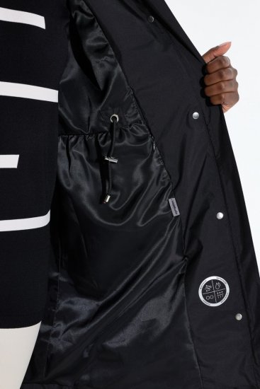 Ulla Popken SYMPATEX Triple Function Jacket Black - Jakker - Dame jakker i store størrelser