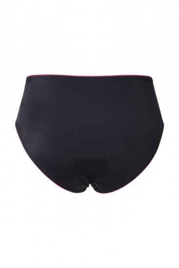 Ulla Popken 845885 Blomstrede trusser med blonde Rosa - Trusser - 