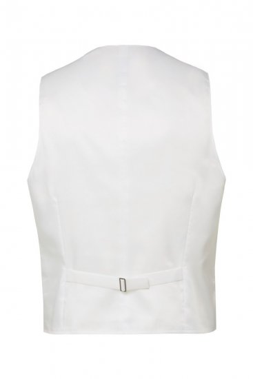 JP1880 846048 Bryllupsvest Benhvid - Habitter og blazere - Habitter og jakkesæt i store størrelser