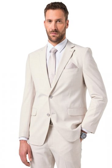 JP1880 Furore Flexnamic Blazer Benhvid - Habitter og blazere - Habitter og jakkesæt i store størrelser