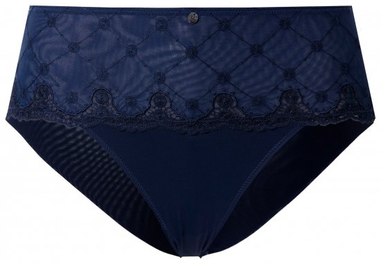 Ulla Popken 846235 Hipstertrusser med blonde Mørkeblå - Trusser - 