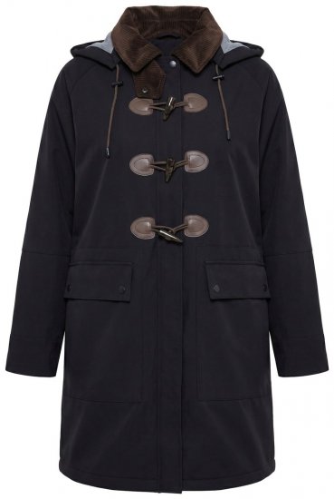 Ulla Popken 846278 Softshellfrakke Sort - Frakker - Frakker i store størrelser