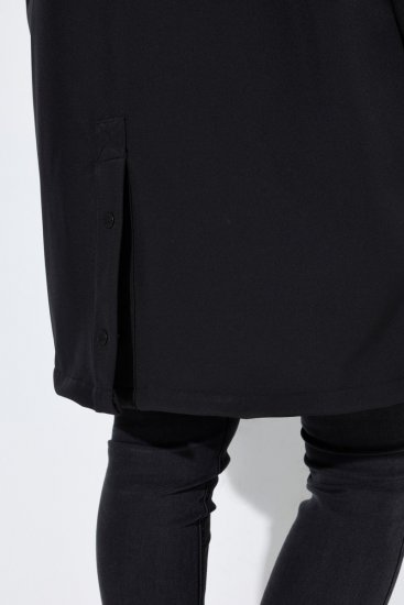 Ulla Popken 846278 Softshellfrakke Sort - Frakker - Frakker i store størrelser