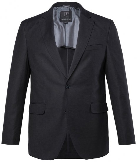 JP1880 Korsika Blazer i hørlook Sort - Habitter og blazere - Habitter og jakkesæt i store størrelser