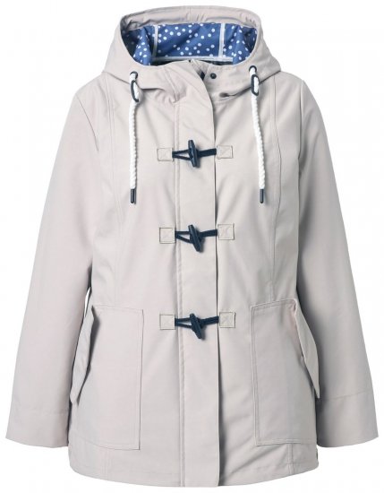 Ulla Popken 846853 Softshelljakke Champagne - Jakker - Dame jakker i store størrelser