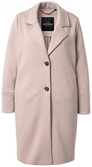 Ulla Popken 846929 Frakke Beige - Frakker - Frakker i store størrelser