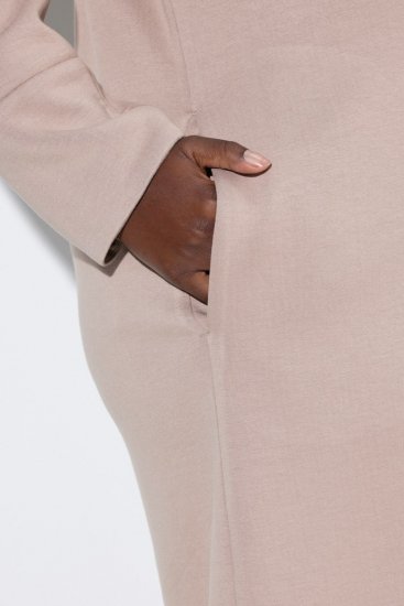 Ulla Popken 846929 Frakke Beige - Frakker - Frakker i store størrelser