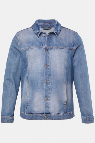STHUGE 847739 Denimjakke i vintagelook Lyseblå - Jakker - Jakker i store størrelser, 2XL- 12XL