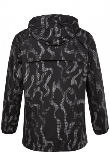 Jay-Pi 847852 Ultralet outdoorjakke med reflekstryk Sort - Jakker - Jakker i store størrelser, 2XL- 12XL