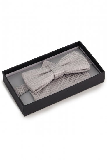 JP1880 849127 Butterflysæt Mat sølv - Slips og butterfly - 