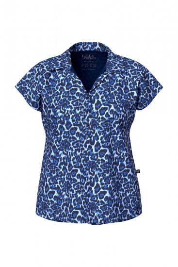 Ulla Popken 849144 Dyreprintet pyjamas Mørkeblå - Pyjama/Loungewear - 
