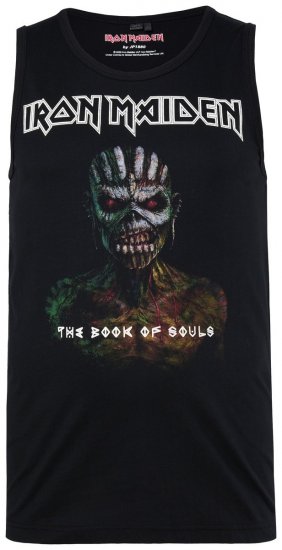 JP1880 849285 Iron Maiden The Book of Souls Tanktop Sort - Band T-shirts - Band T-shirts til mænd
