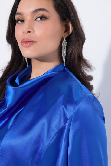 Ulla Popken 849457 Bolero Kongeblå - Jakker - Dame jakker i store størrelser