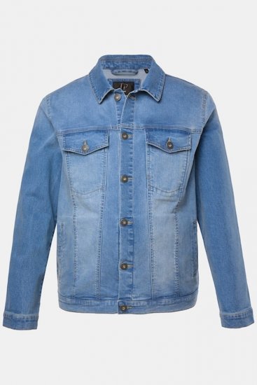 JP1880 849703 Denimjakke med mange lommer Indigoblå - Jakker - Jakker i store størrelser, 2XL- 12XL