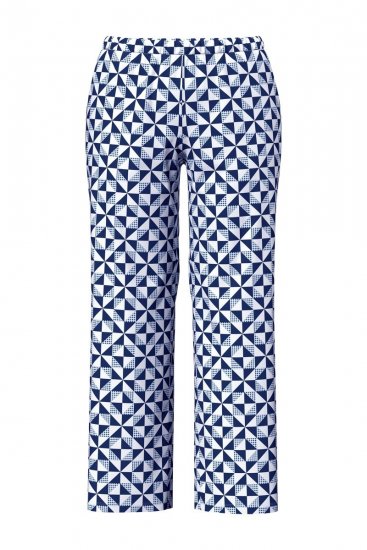 Ulla Popken 849850 Ternet pyjamas Lyseblå - Pyjama/Loungewear - 