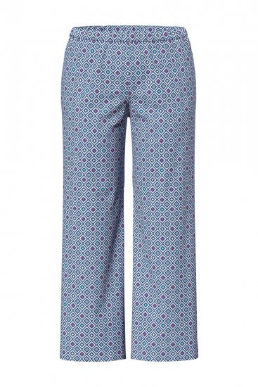 Ulla Popken 850045 Kortærmet pyjamas Lyseblå - Pyjama/Loungewear - 
