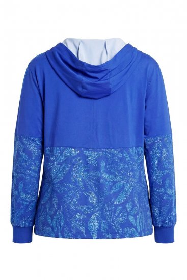 Ulla Popken 850339 Funktionsjakke Kongeblå - Jakker - Dame jakker i store størrelser