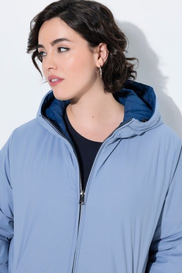 Ulla Popken 850361 Funktionsjakke Denimblå - Jakker - Dame jakker i store størrelser