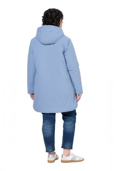 Ulla Popken 850361 Funktionsjakke Denimblå - Jakker - Dame jakker i store størrelser