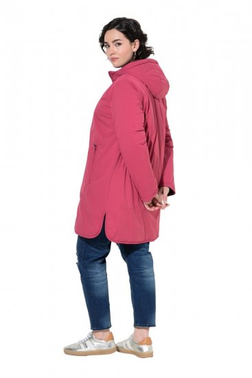 Ulla Popken 850361 HYPRAR vendbar funktionsjakke Lyserosa - Jakker - Dame jakker i store størrelser