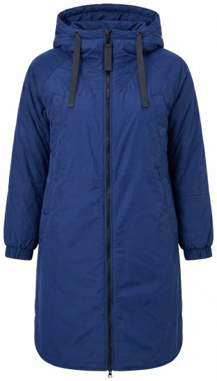 Ulla Popken 850376 Parka Indigo - Frakker - Frakker i store størrelser