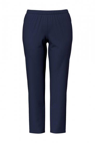 Ulla Popken 850403 Blomstret pyjamas Mørkeblå - Pyjama/Loungewear - 