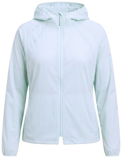Ulla Popken 850452 Funktionsjakke Lyseblå - Jakker - Dame jakker i store størrelser