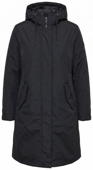 Ulla Popken 850774 Funktionsfrakke Sort - Frakker - Frakker i store størrelser