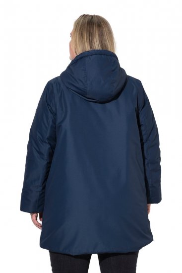 Ulla Popken 850794 Funktionsfrakke Mørkeblå - Frakker - Frakker i store størrelser