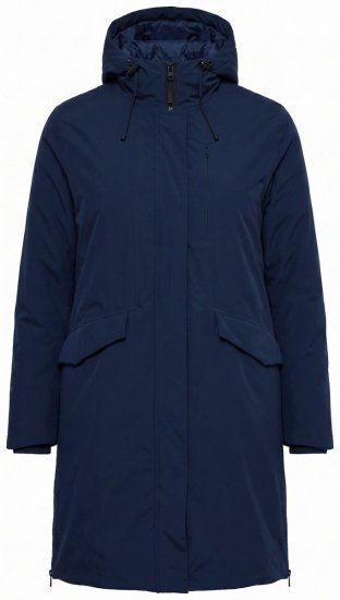 Ulla Popken 850806 Funktionsfrakke Mørkeblå - Frakker - Frakker i store størrelser