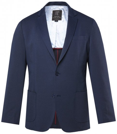 JP1880 851032 Blazer med let halvfor Mørkeblå - Habitter og blazere - Habitter og jakkesæt i store størrelser