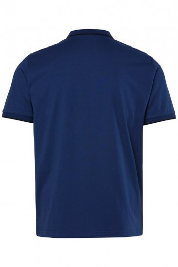 JP1880 851048 Poloshirt med lynlås Natblå TALL - TALL polotrøjer - TALL poloshirts med ekstra længde