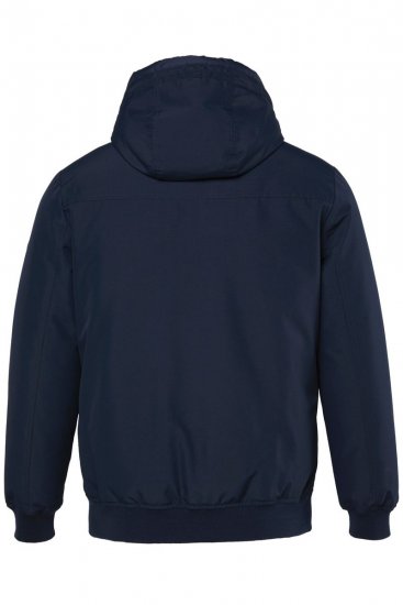 JP1880 851320 Jakke med hætte og varmt for Mørkeblå - Jakker - Jakker i store størrelser, 2XL- 12XL