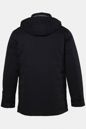JP1880 851351 Funktionsjakke med hætte Sort - Jakker - Jakker i store størrelser, 2XL- 12XL
