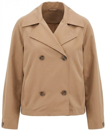 Ulla Popken 851435 Trenchcoat Brun - Frakker - Frakker i store størrelser