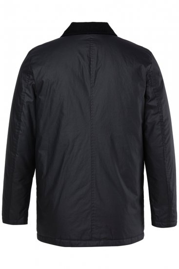 JP1880 851493 Vokset jakke med fløjlskrave Sort - Jakker - Jakker i store størrelser, 2XL- 12XL