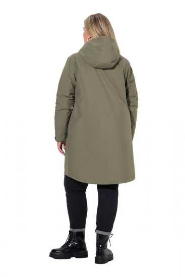 Ulla Popken 851560 Funktionsjakke Olivengrøn - Jakker - Dame jakker i store størrelser