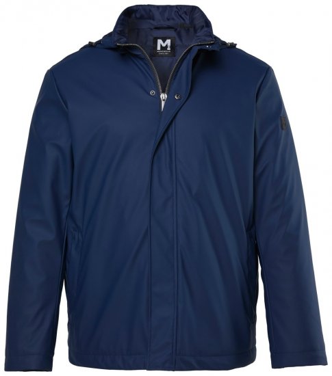Men+ 566 Jakke med aftagelig hætte Mørkeblå - Jakker - Jakker i store størrelser, 2XL- 12XL