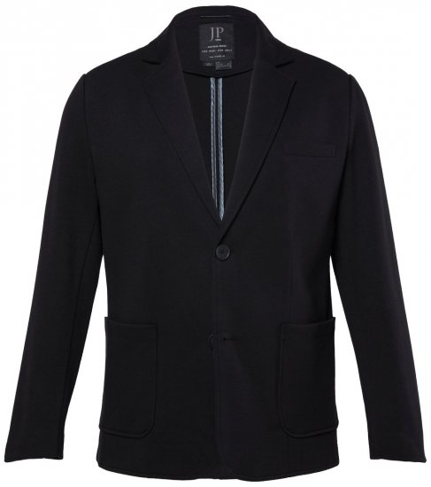 JP1880 Naples Flexnamic Jerseyblazer Sort - Habitter og blazere - Habitter og jakkesæt i store størrelser