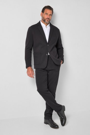 JP1880 Naples Flexnamic Jerseyblazer Sort - Habitter og blazere - Habitter og jakkesæt i store størrelser