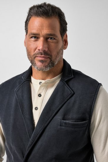 JP1880 851808 Sweatvest Sort TALL - TALL veste - 