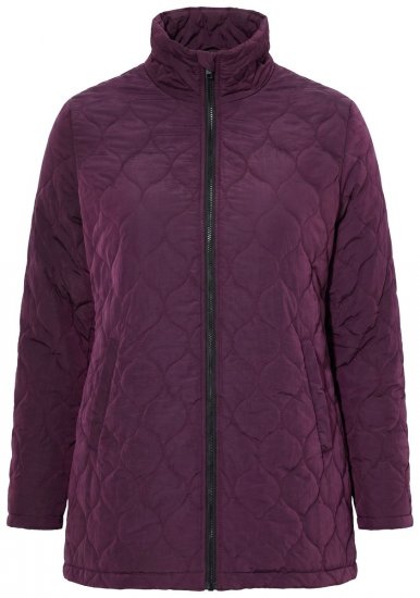 Ulla Popken 851831 Quiltet jakke Brun - Jakker - Dame jakker i store størrelser